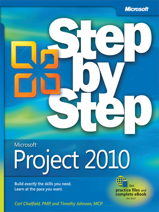 Title details for Microsoft Project 2010 Step by Step by Carl Chatfield - Available